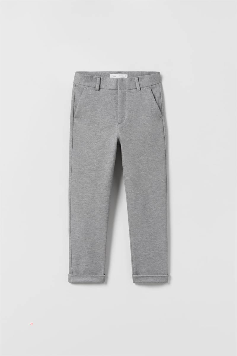 ZARA COMFORT SUIT Byxor Pojke Grå | GVPLE-2649