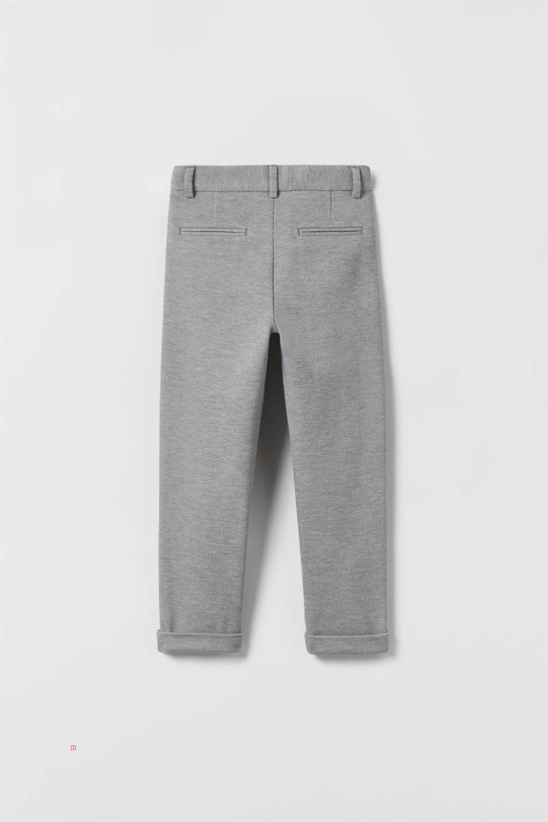 ZARA COMFORT SUIT Byxor Pojke Grå | GVPLE-2649