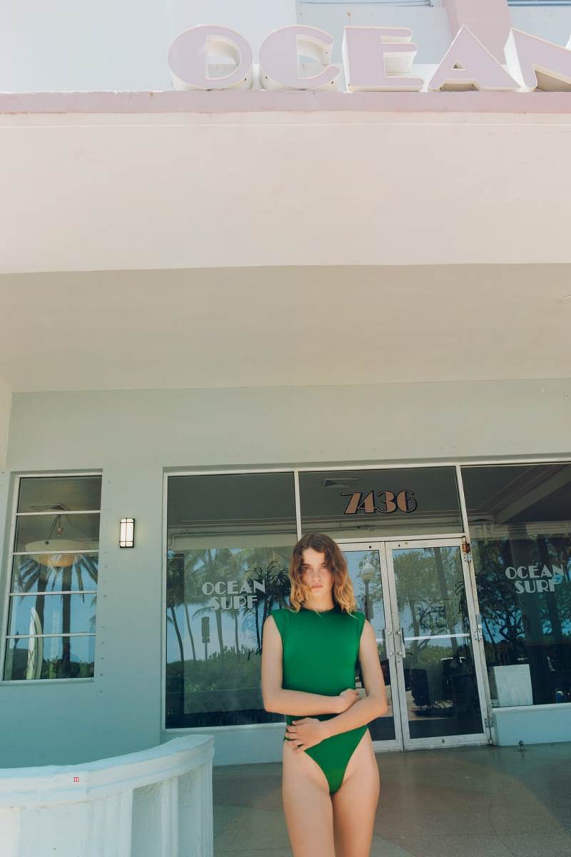 ZARA CONTOUR WITH SHOULDER PADS Bodysuit Dam Gröna | UASOL-9105