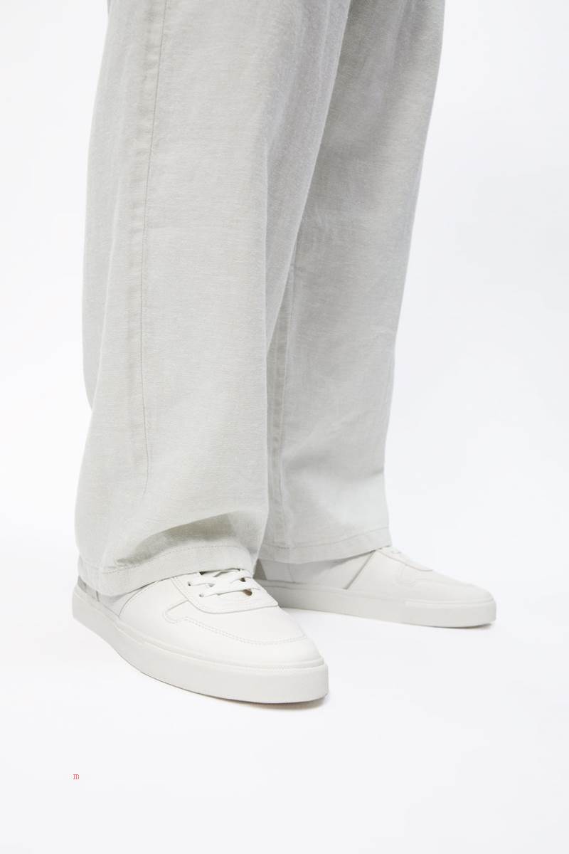 ZARA CONTRAST Sneakers Herr Vita | BNYEV-6315