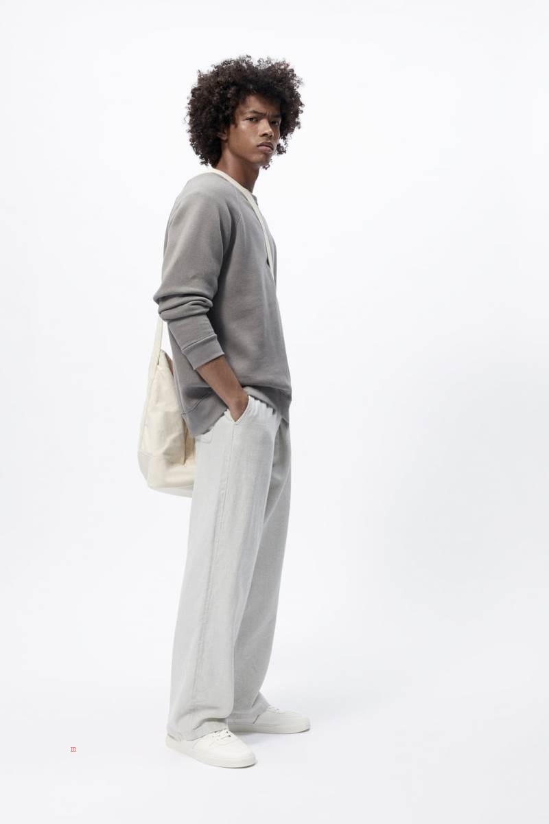 ZARA CONTRAST Sneakers Herr Vita | BNYEV-6315