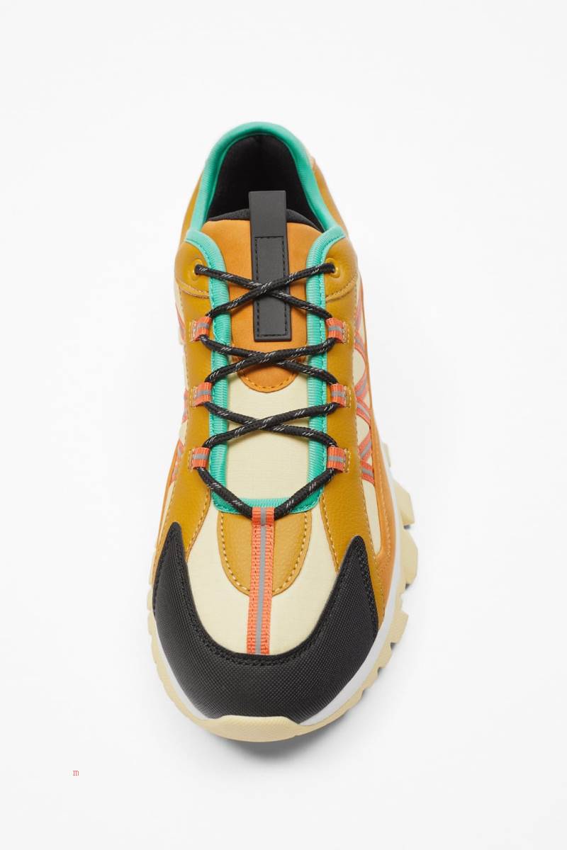 ZARA CONTRAST TREK Träningsskor Herr Olika Färger Röda | TSHCK-0917