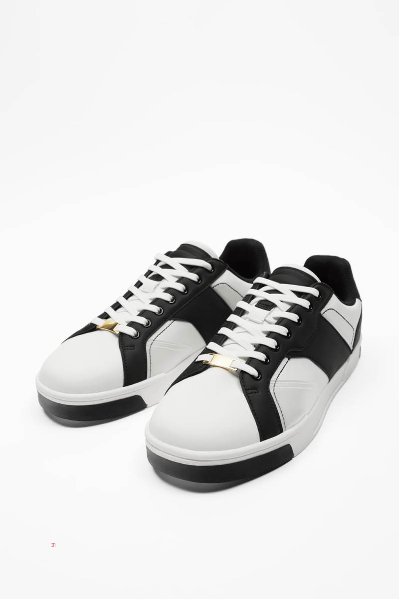 ZARA CONTRAST Träningsskor Herr Vita | ZYJPG-3291