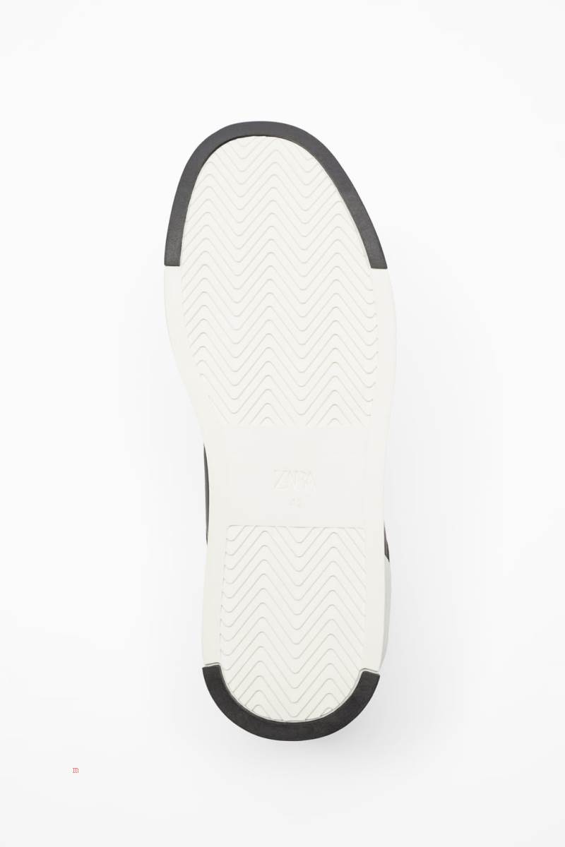 ZARA CONTRAST Träningsskor Herr Vita | ZYJPG-3291