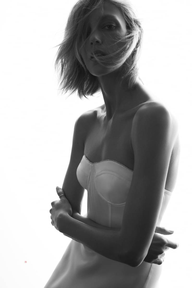 ZARA CORSETRY-INSPIRED MIDI WITH RHINESTONES Klänning Dam Vita | DXOEN-5237