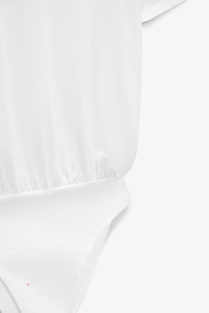 ZARA COTTON Bodysuit Dam Vita | CKXPQ-1753