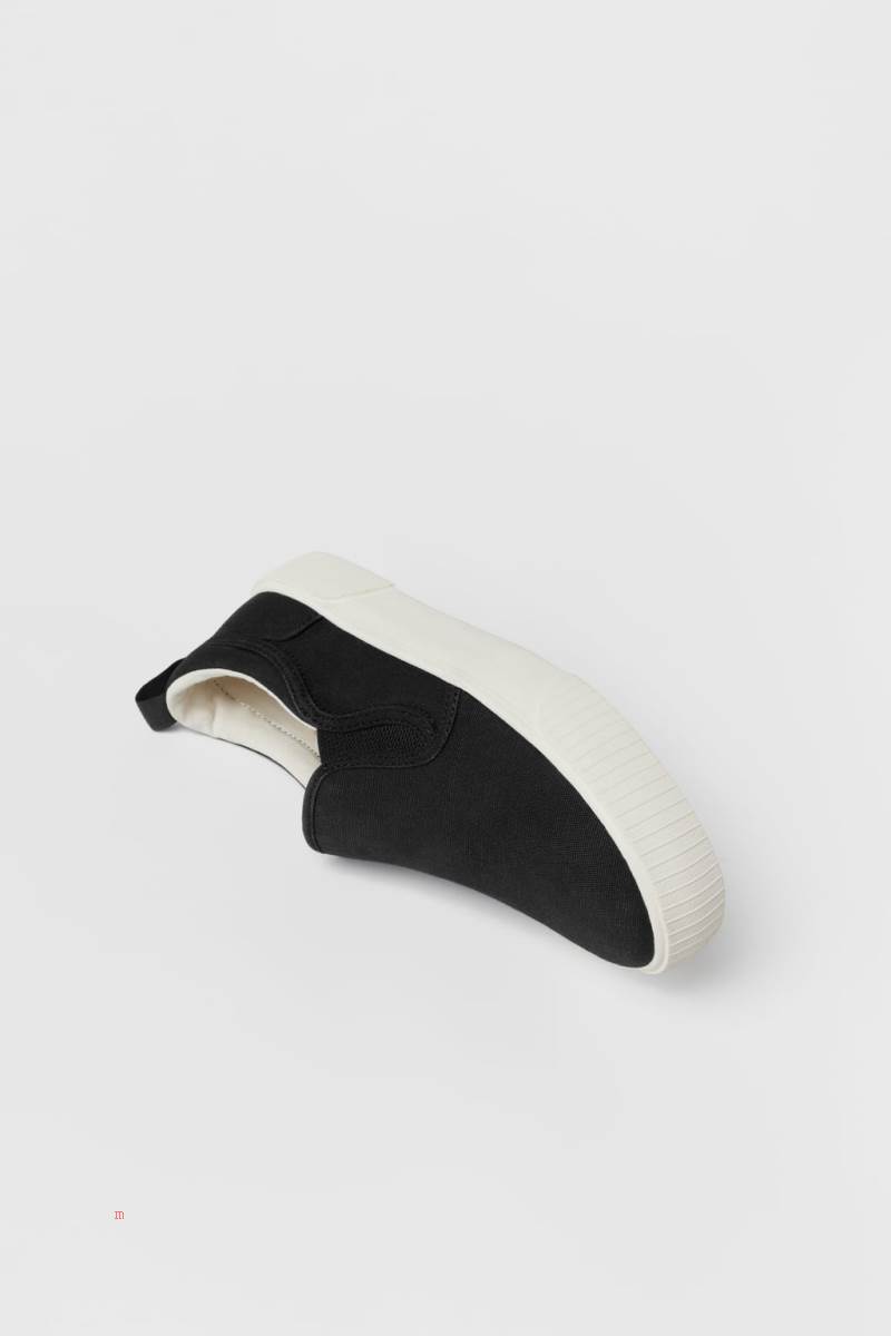 ZARA COTTON Träningsskor Pojke Svarta | BRKCQ-7965