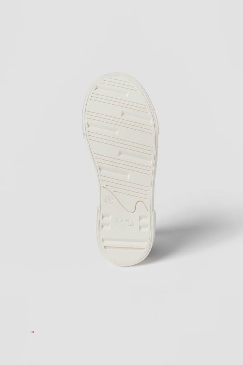 ZARA COTTON Träningsskor Pojke Svarta | BRKCQ-7965