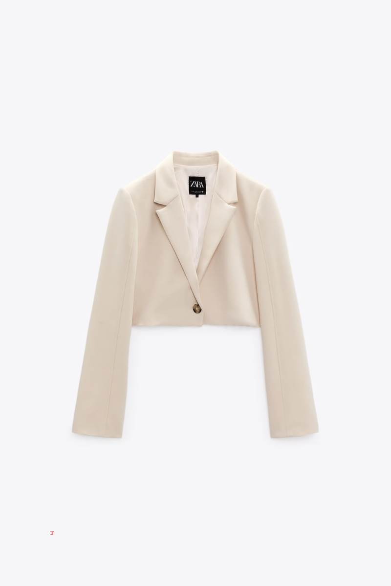 ZARA CROPPED Blazers Dam Vita | AJCEP-5861