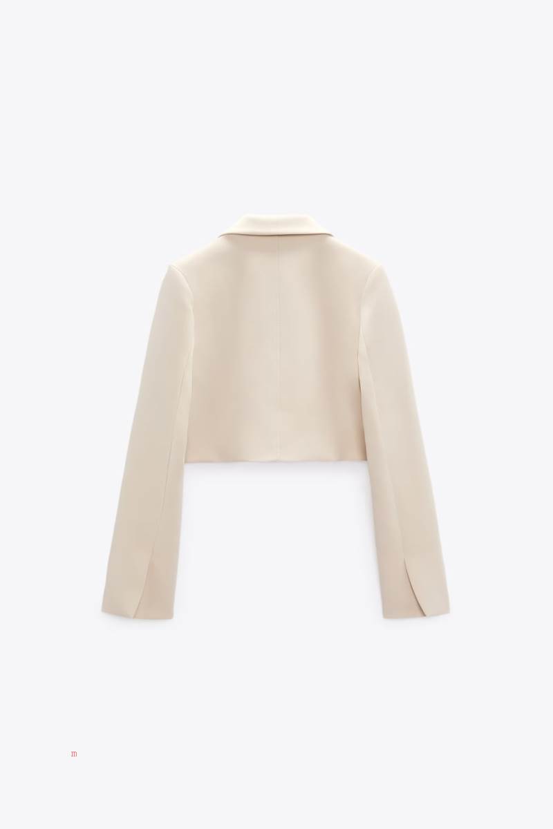 ZARA CROPPED Blazers Dam Vita | AJCEP-5861