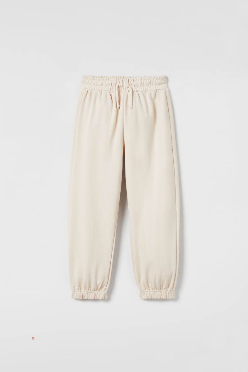 ZARA CROPPED HOODIE AND TROUSERS PACK Hoodie Tjej Grå Vita | NCWXS-9286