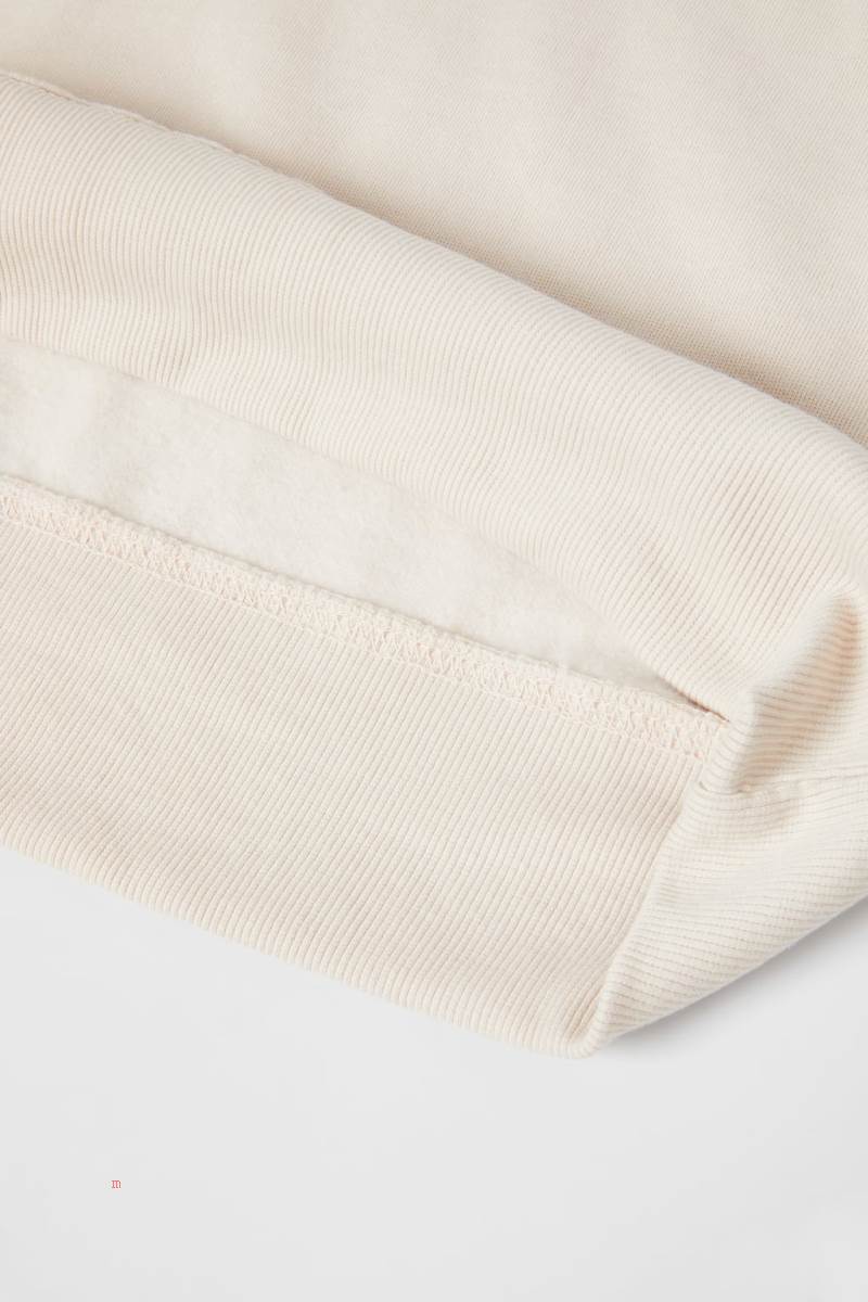 ZARA CROPPED HOODIE AND TROUSERS PACK Hoodie Tjej Grå Vita | NCWXS-9286
