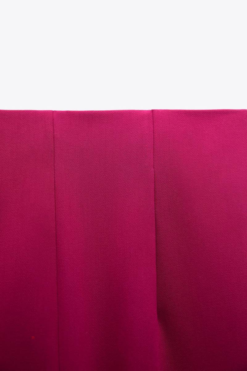 ZARA CULOTTE Byxor Dam Mörkfuchsia | HJZMV-0651