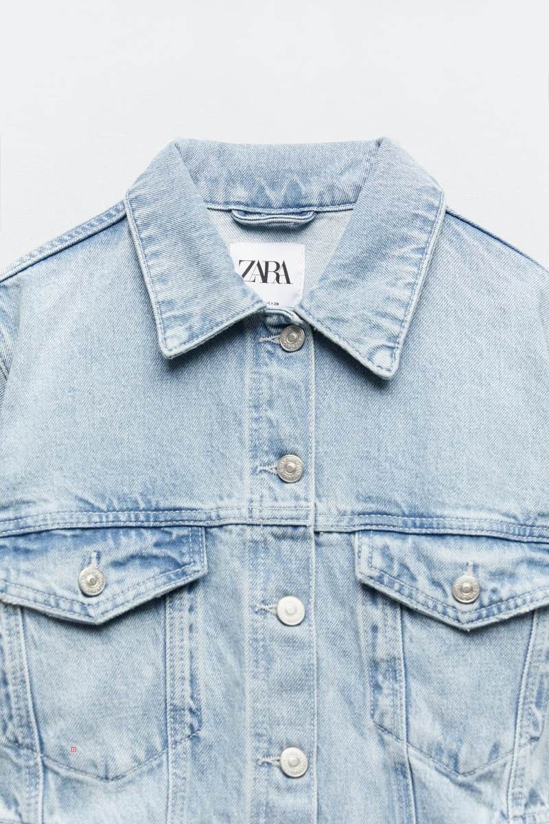 ZARA CUT-OUT DENIM Jumpsuit Dam Blå | FHNXP-7832