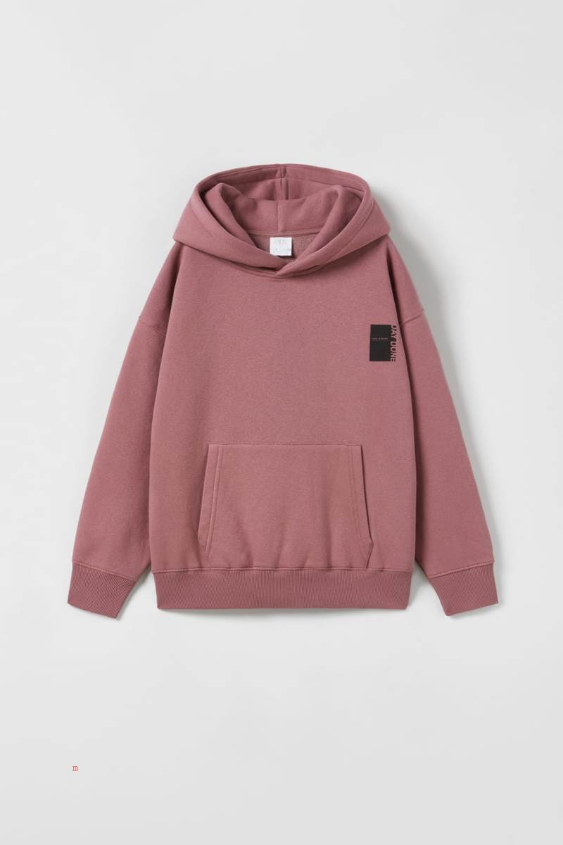 ZARA DAY DONE Hoodie Tjej Rosa | GRLDB-8143