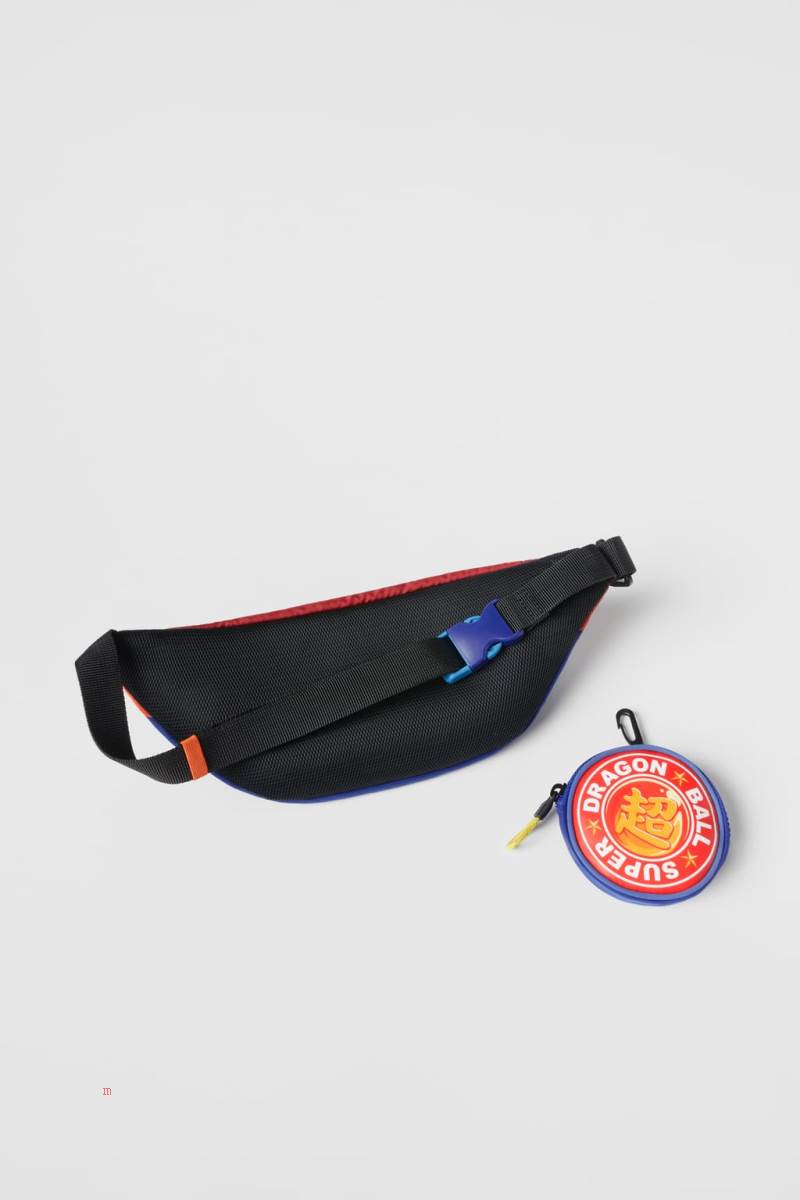 ZARA DRAGON BALL ©BELT BAG Bältesväska Tjej Blå | ZWHQG-9682