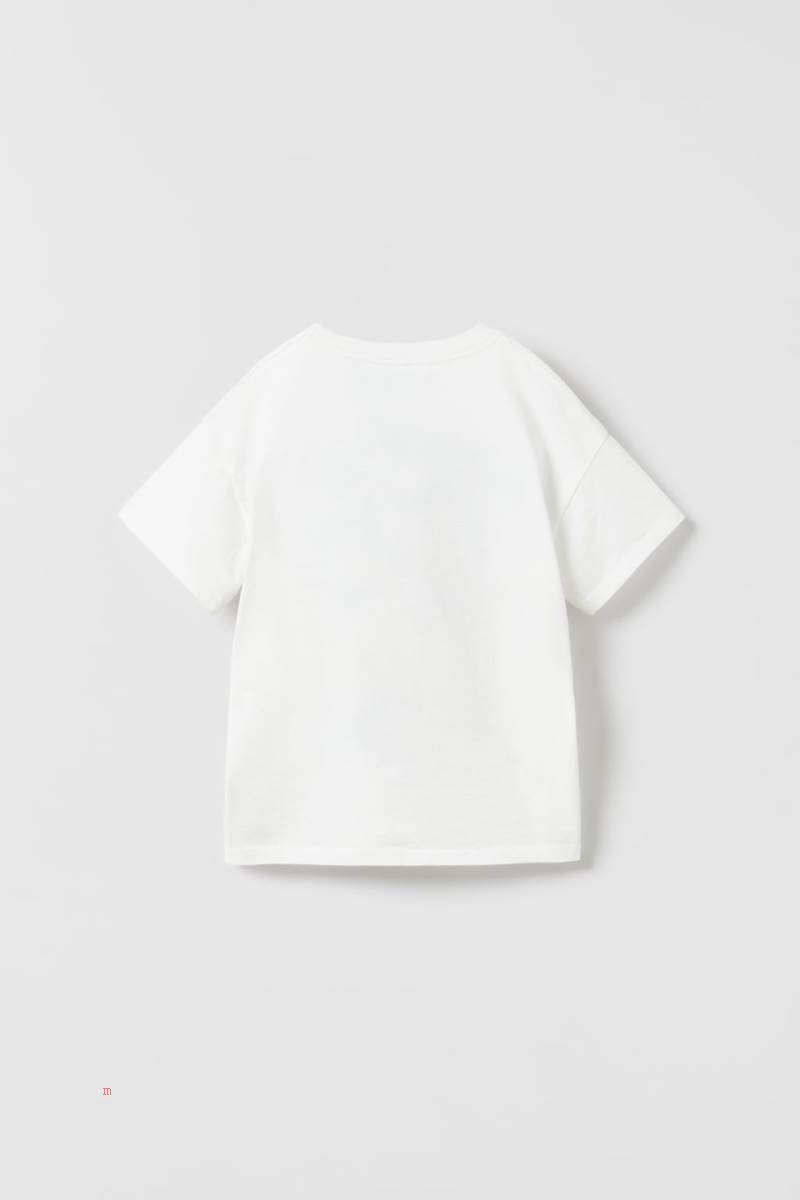 ZARA DRAGON BALL© T-shirt Pojke Vita | UBVIX-3754