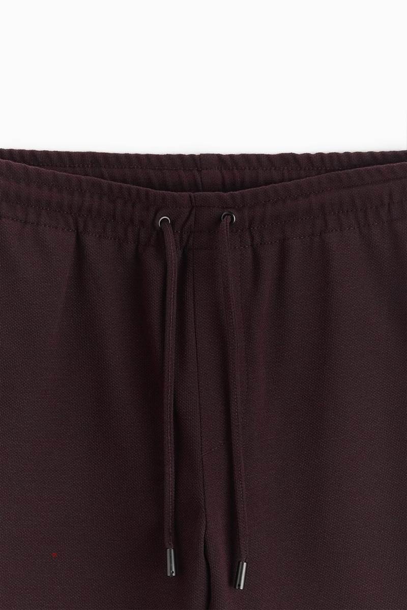 ZARA EASY CARE JOGGER WAIST Byxor Herr Vinröda | VENOA-8437