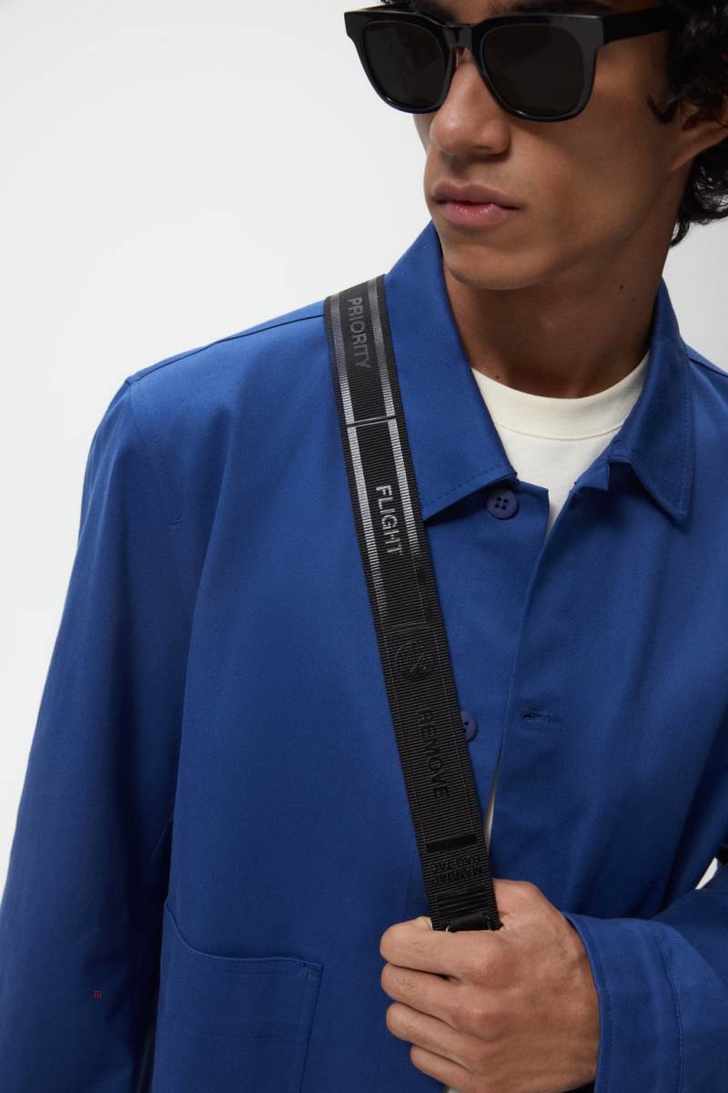 ZARA EMBOSSED Messenger Väska Herr Gröna | MXDYQ-4265