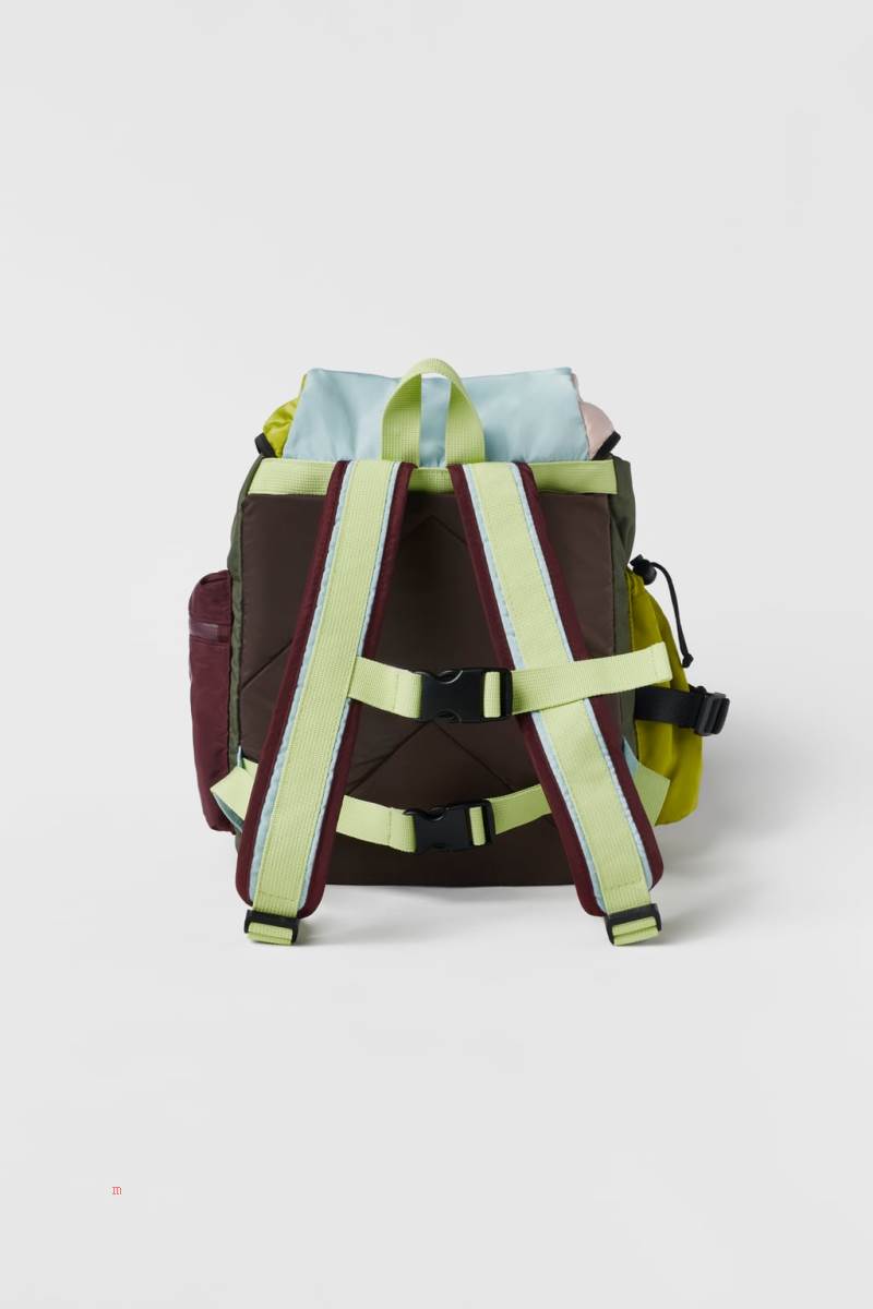 ZARA EXPLORER Ryggsäck Pojke Olika Färger Röda | CVWLA-3945
