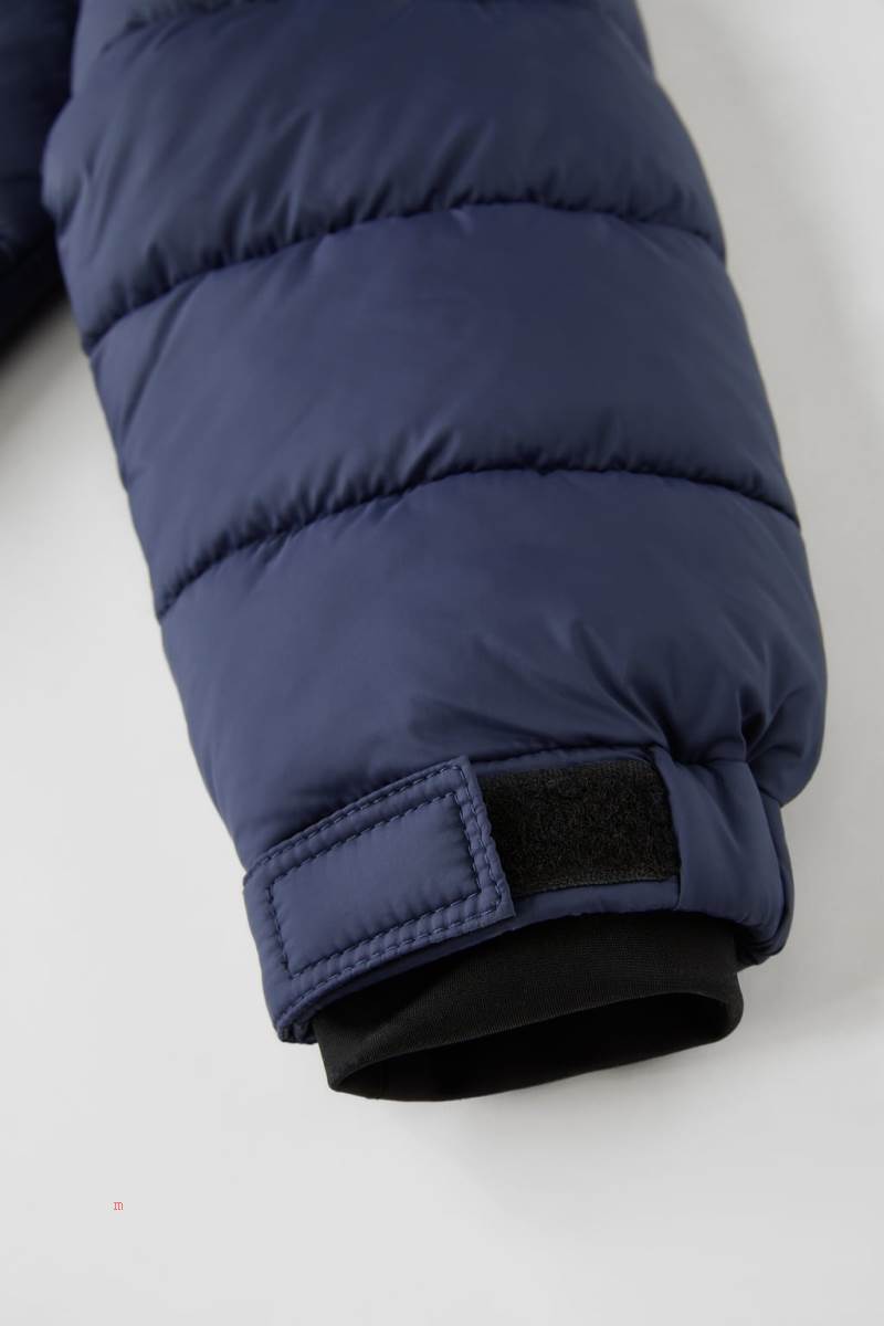 ZARA EXTRA-LIGHT LONG PUFFER Rockar Tjej Marinblå Blå | TQSIR-1094