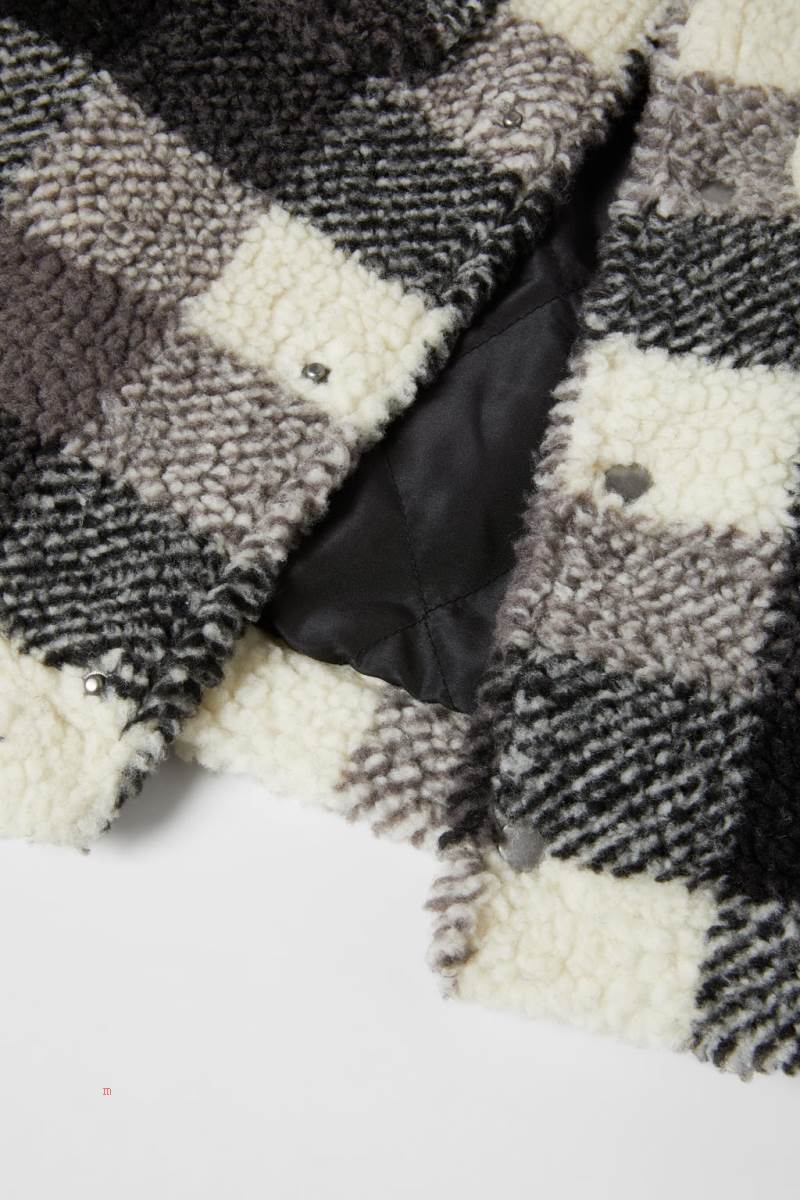 ZARA FAUX SHEARLING Övertröja Pojke Svarta | MWEVQ-0627