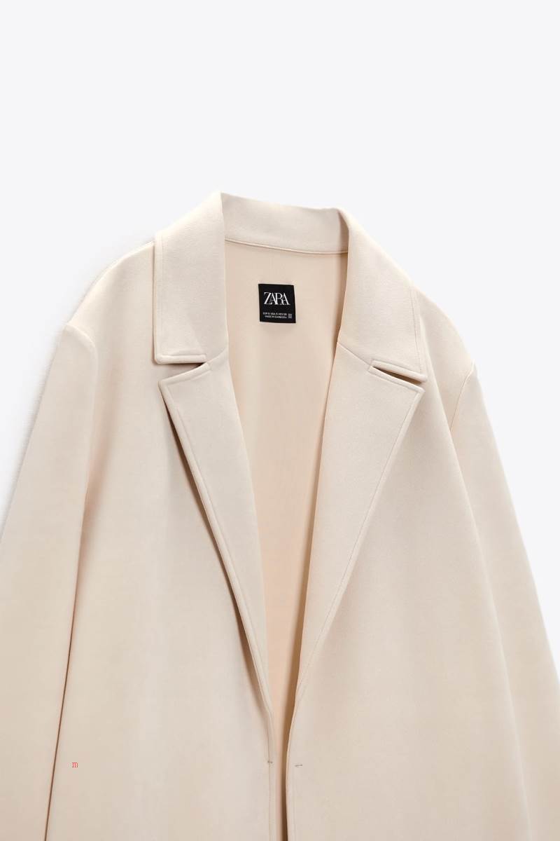 ZARA FAUX SUEDE Rockar Dam Grå Vita | ZATIE-1798