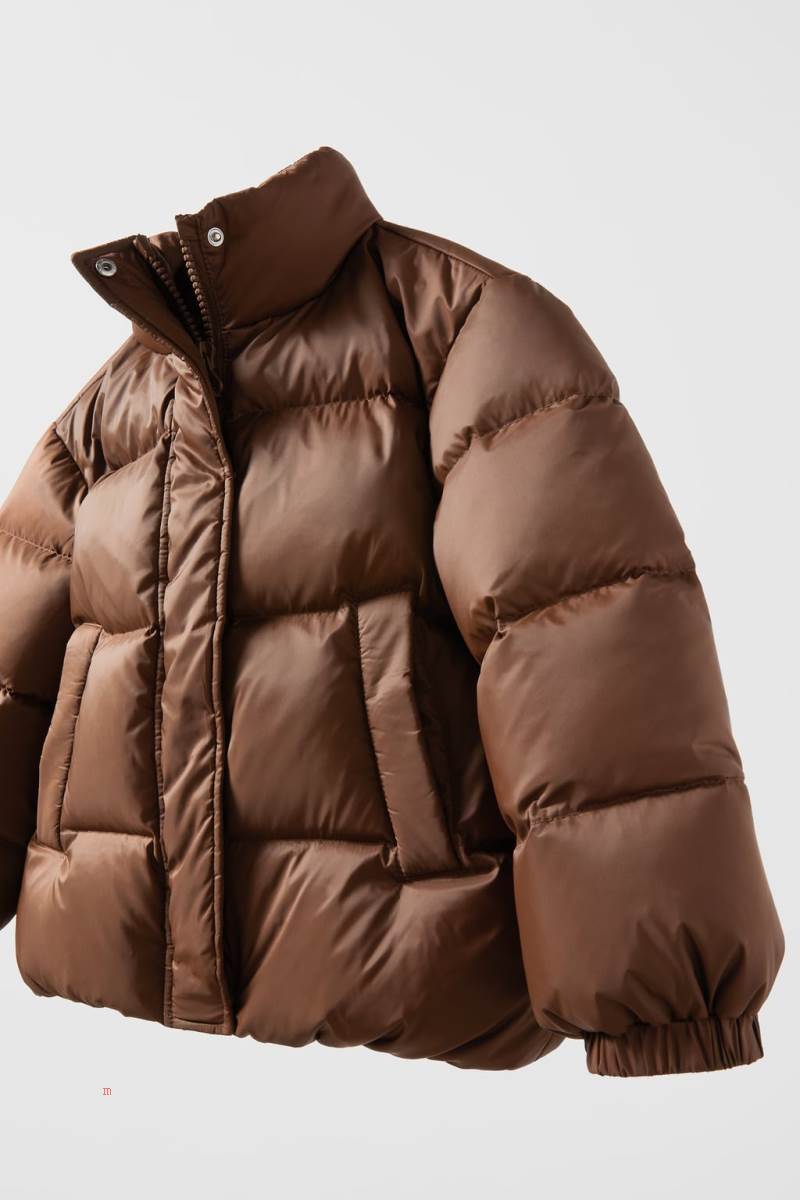 ZARA FEATHER Dunjackor Pojke Choklad | RBYEW-2541