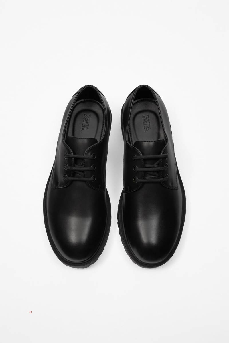 ZARA FORMAL Finskor Herr Svarta | NSWIX-0631
