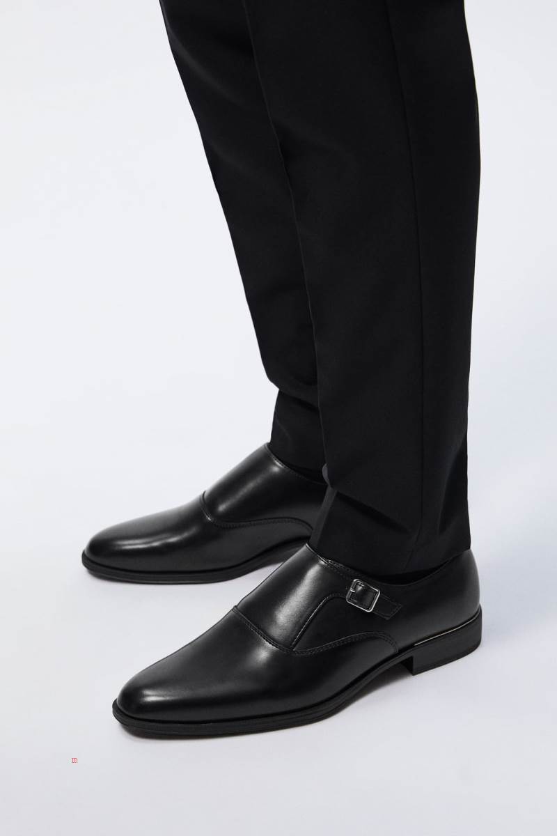 ZARA FORMAL MONK Finskor Herr Svarta | LEUHJ-1092