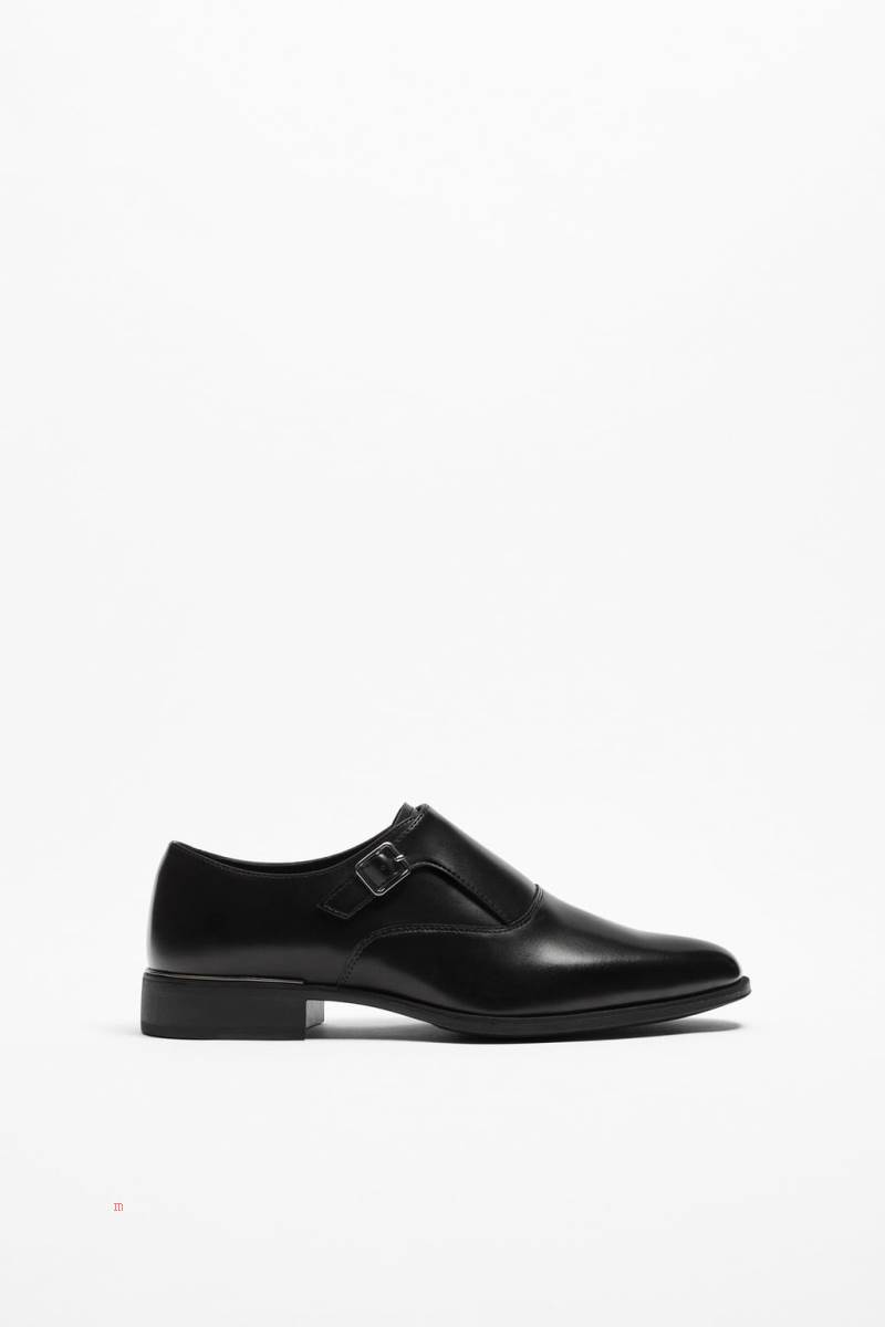 ZARA FORMAL MONK Finskor Herr Svarta | LEUHJ-1092