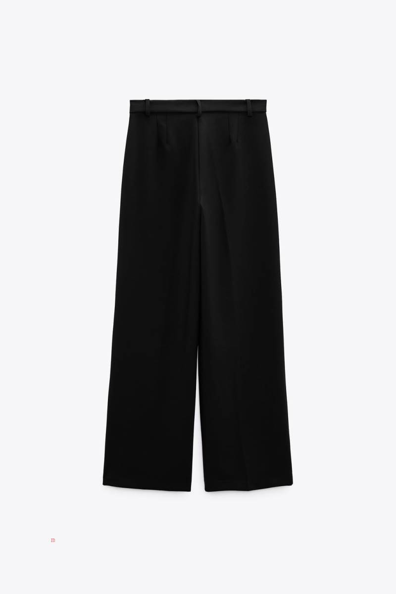 ZARA FULL LENGTH Byxor Dam Svarta | EINBR-0869