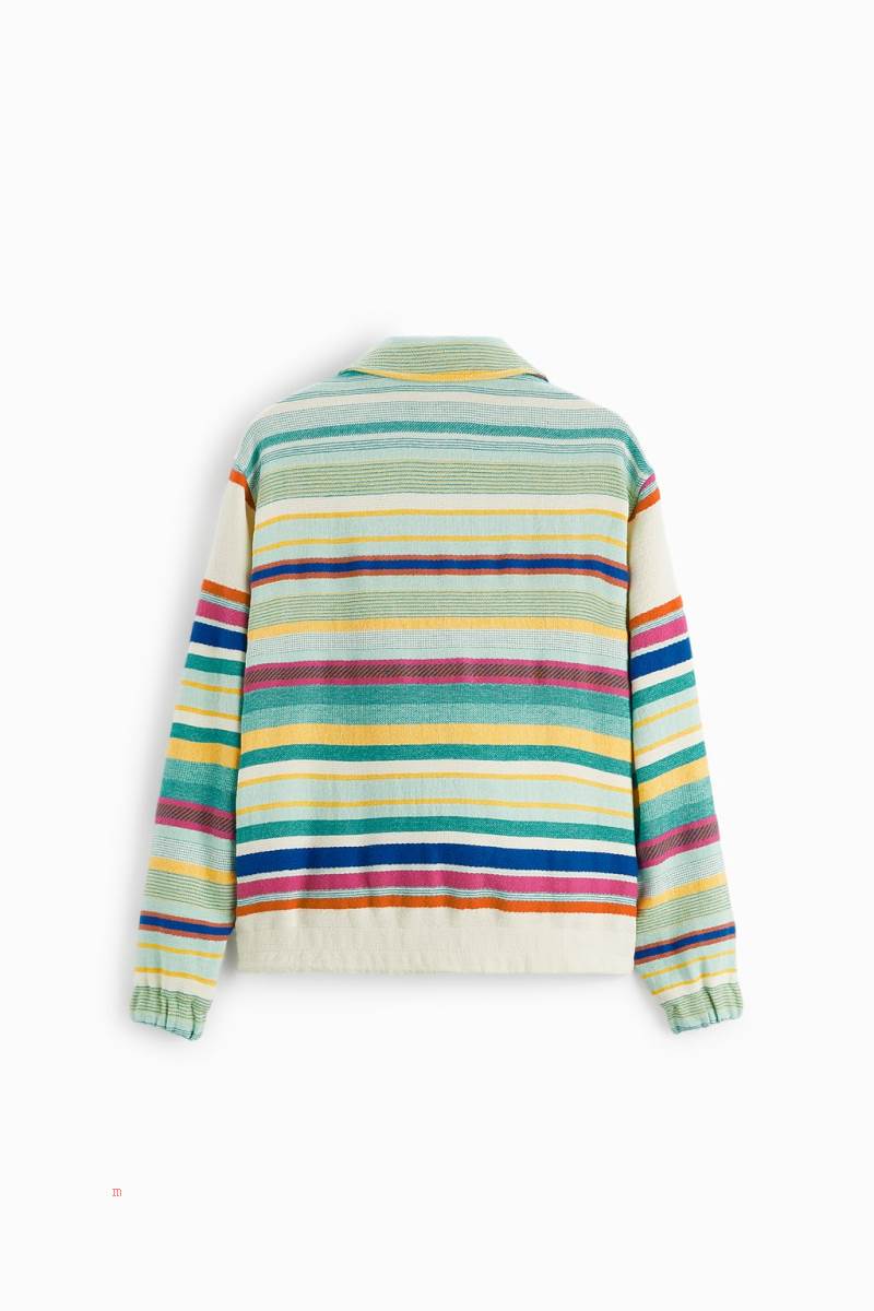 ZARA GEOMETRIC JACQUARD Jacka Herr Olika Färger Röda | ILKSG-9162