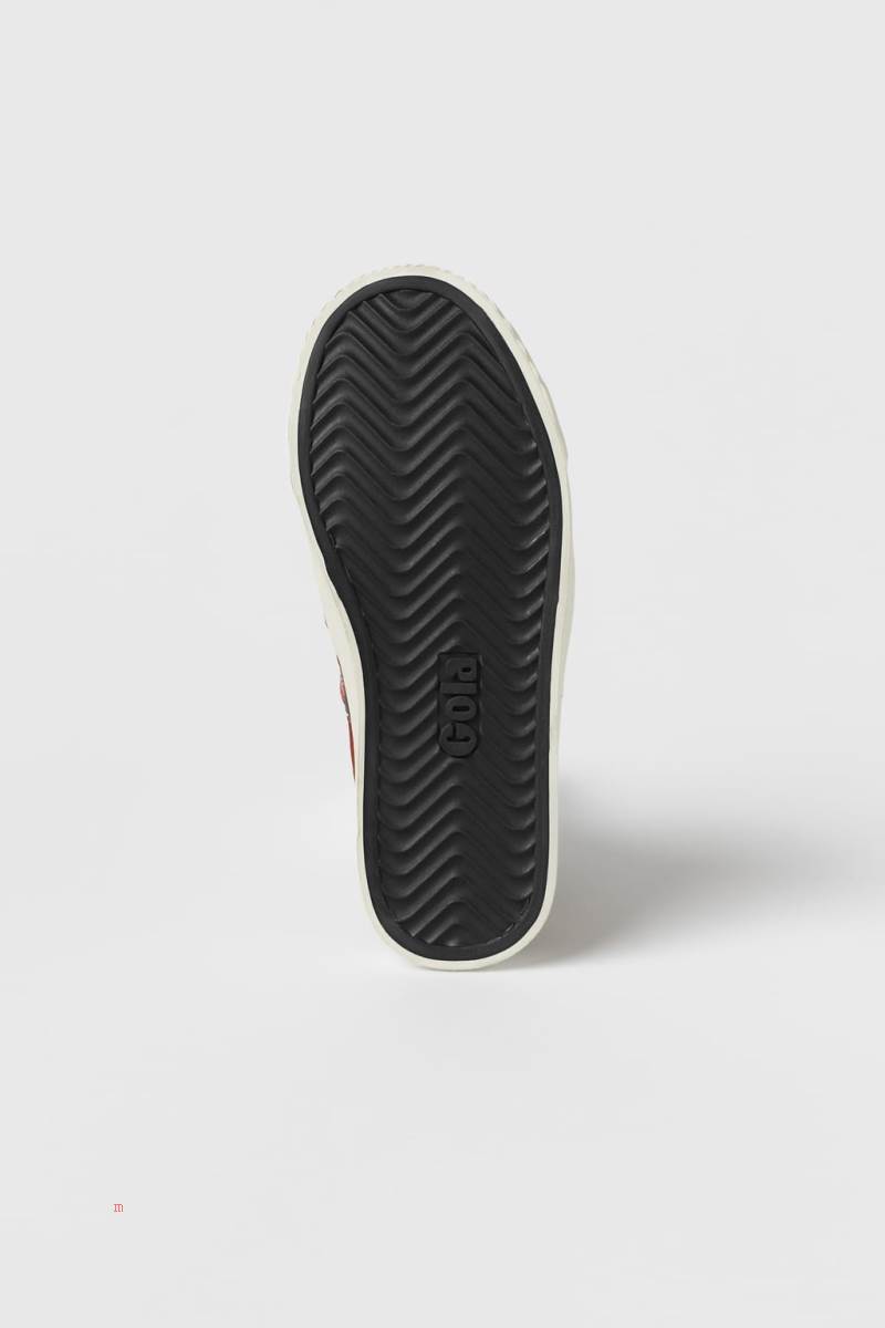 ZARA GOLA X ZARA HIGH-TOP Sneakers Pojke Olika Färger Röda | CSMVN-3254