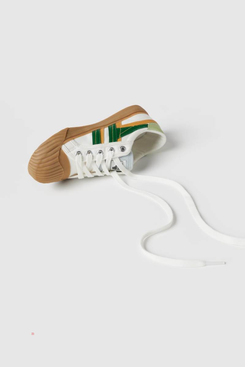 ZARA GOLA X ZARA Sneakers Pojke Vita | XOJFZ-7801