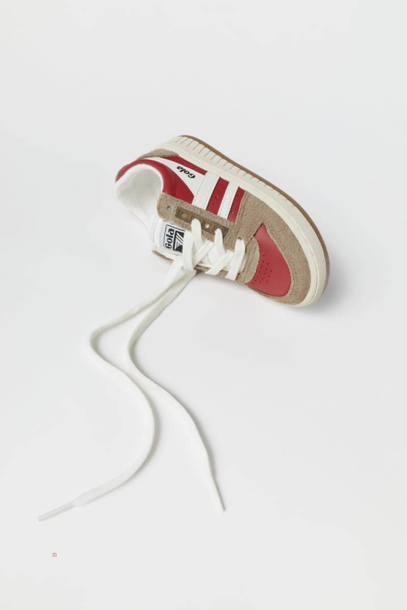 ZARA GOLA X ZARA Sneakers Tjej Röda | IBWOZ-7359