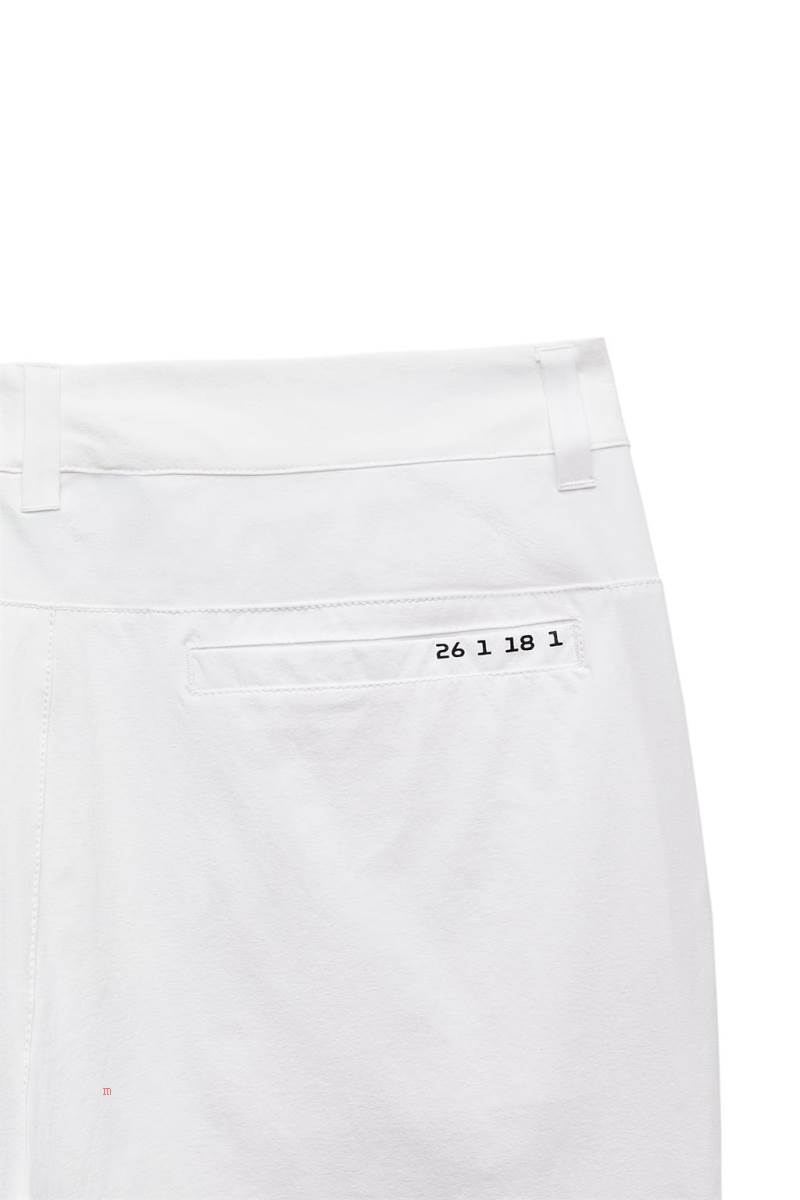 ZARA GOLF TRAINING Byxor Herr Vita | DVJNY-1634