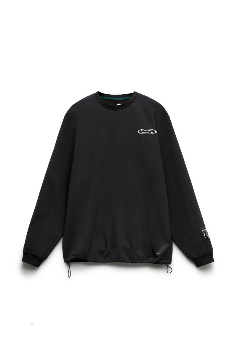 ZARA GOLF TRAINING Vindjacka Herr Svarta | OKFSV-2189