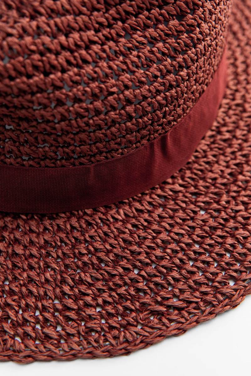 ZARA HAT WITH BAND Badkläder Dam Bruna | FVDET-3967