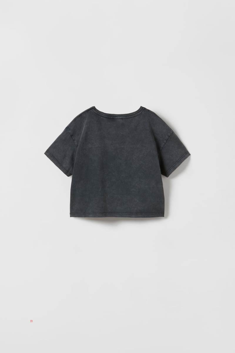 ZARA HEY, ARNOLD! AND RUGRATS © NICKELODEON T-shirt Tjej Svarta | OSFLV-0654