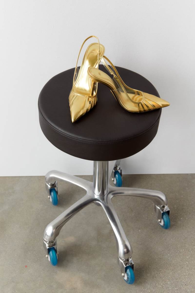 ZARA HIGH-HEEL SLINGBACK Högklackade Skor Dam Guld | QHGLS-7452