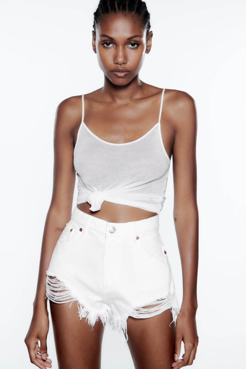 ZARA HIGH-RISE Shorts Dam Vita | YZPRO-7409