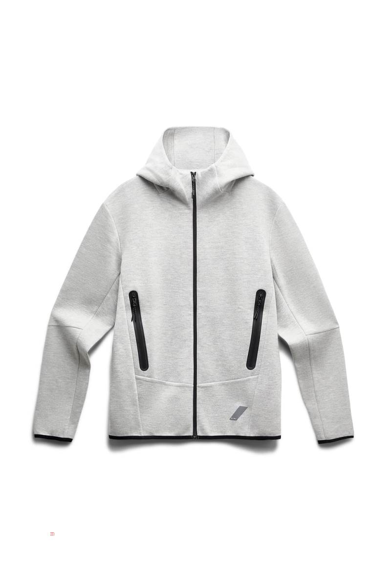 ZARA HOODIE Hoodie Herr Grå | JZVBS-5807
