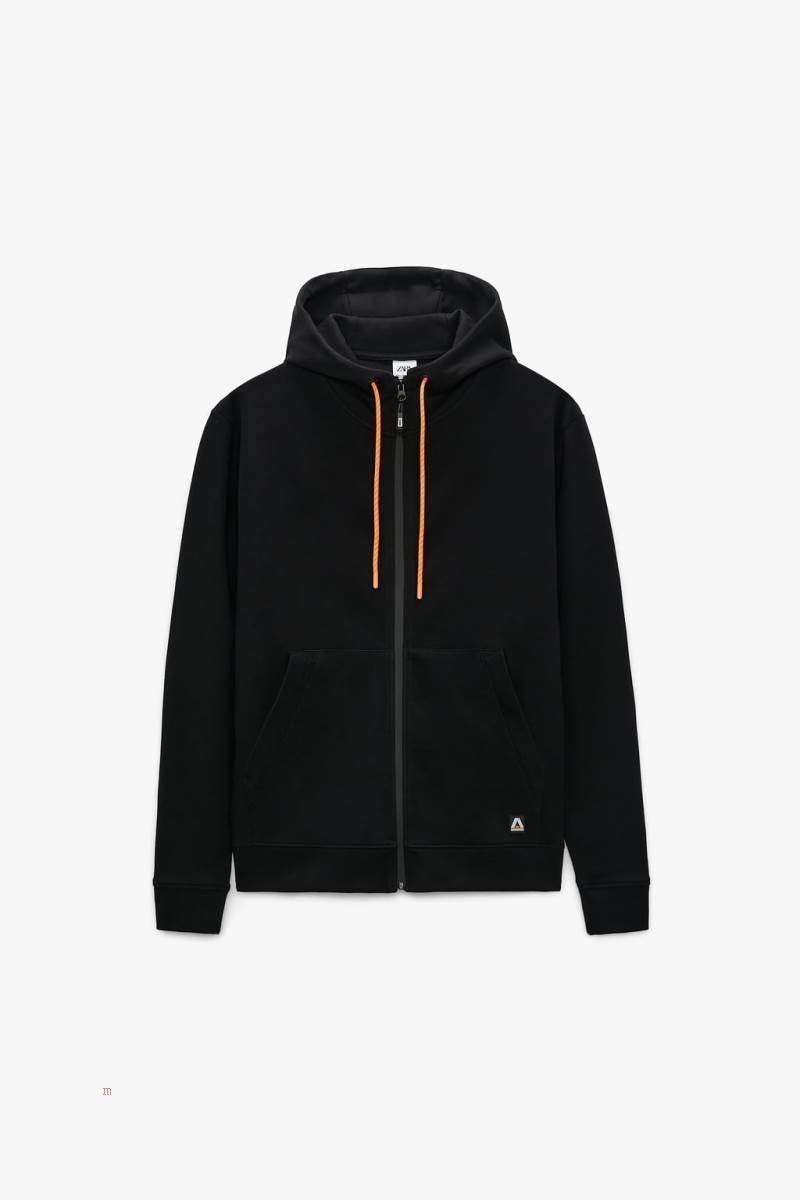 ZARA HOODIE Hoodie Herr Svarta | FTWDL-9468