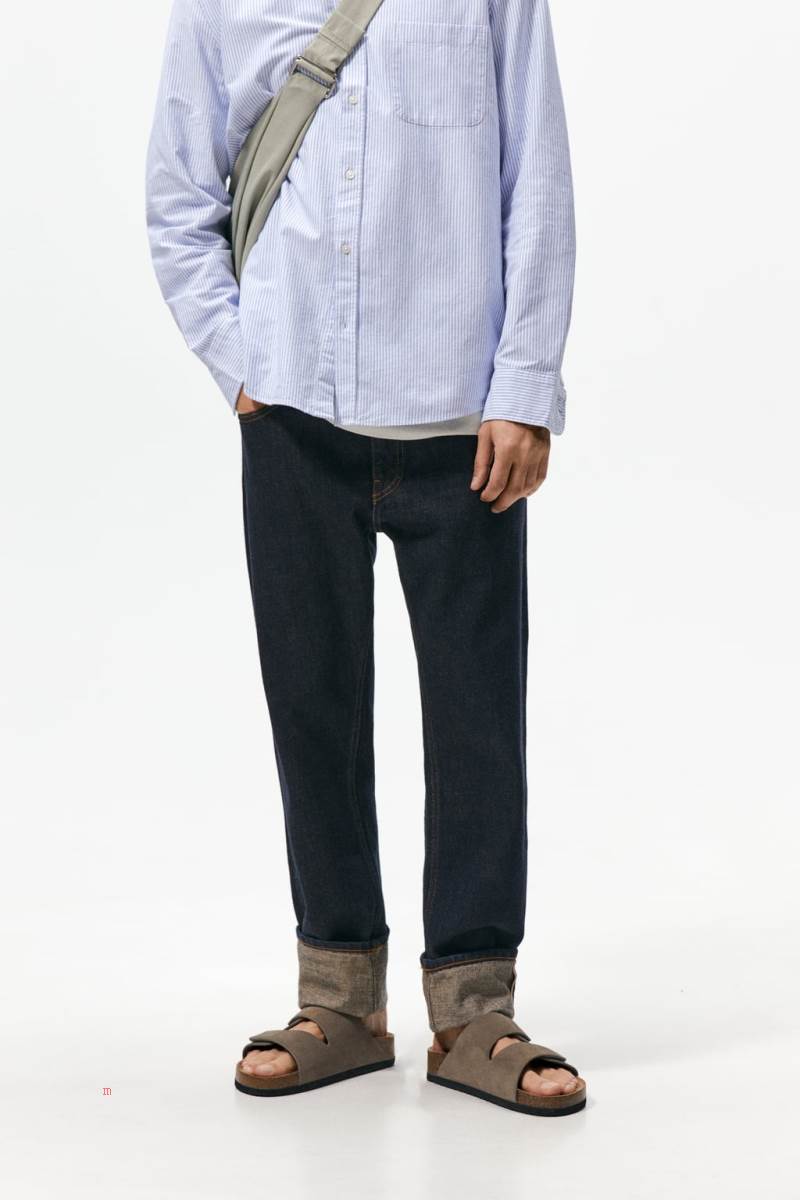 ZARA Hook-and-loop Sandaler Herr Grå | POHYQ-7134