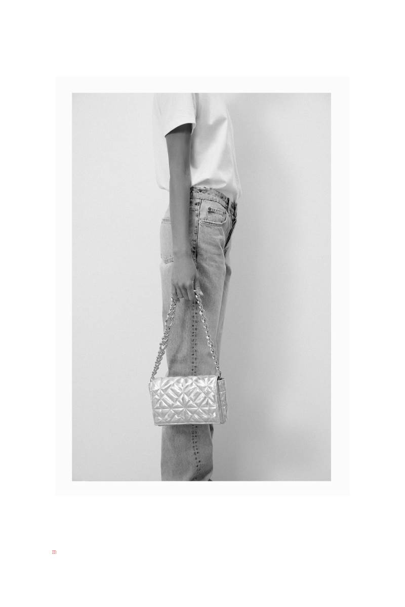 ZARA IRIDESCENT QUILTED Axelväska Dam Olika Färger Röda | NZCJD-1486