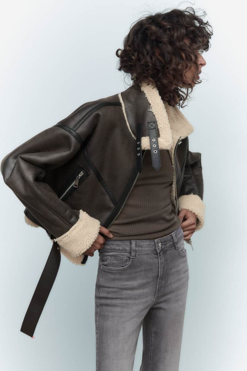 ZARA JEANS - Z1975 HIGH RISE MINI FLARE Jeans Dam Grå | GNOBU-0153