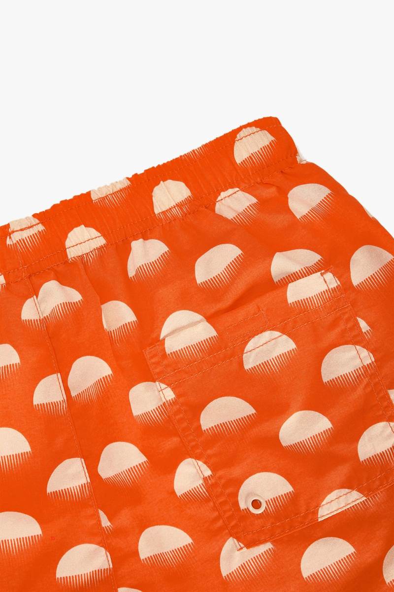 ZARA JELLYFISH PRINT SWIMMING TRUNKS Badkläder Herr Orange | XAVMB-1860