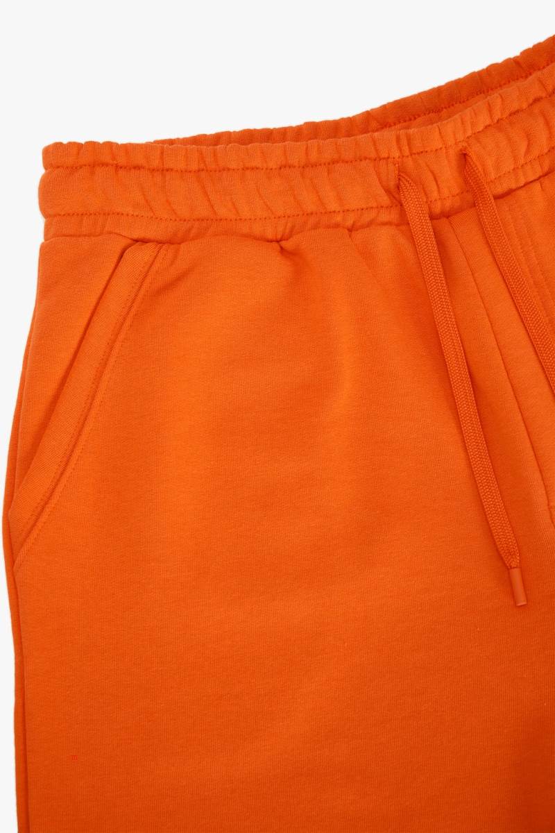 ZARA JOGGER BERMUDA Shorts Herr Orange | KPFAO-2397