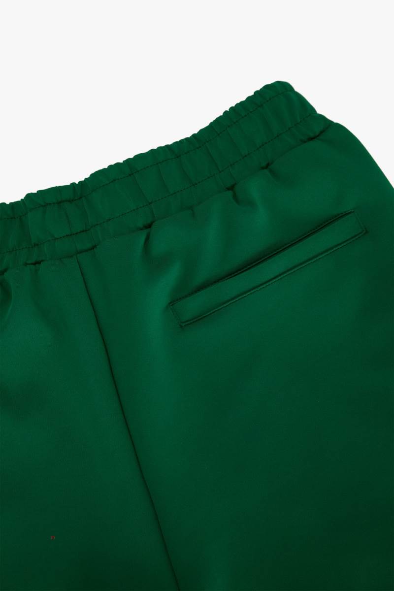 ZARA JOGGER BERMUDA WITH STRIPE Shorts Herr Gröna | XHOFE-3956